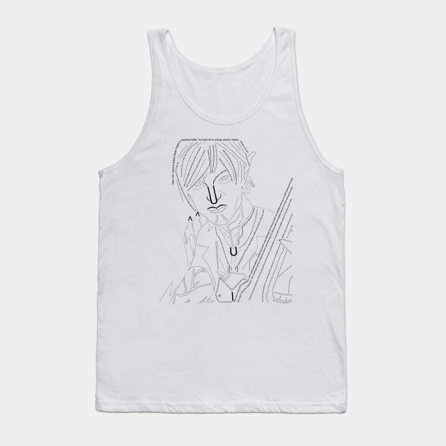 Fenris - Dragon Age 2 Tank Top by DaniVan